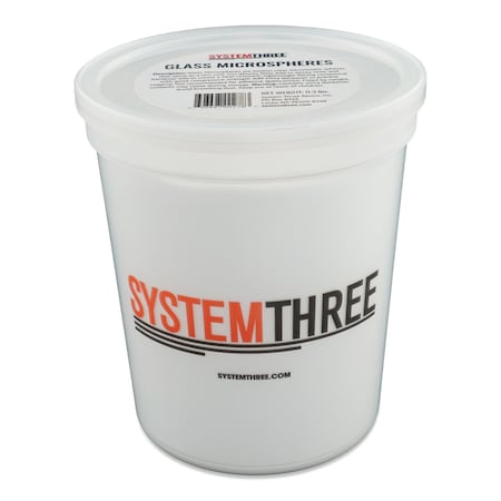 System Three Resins Glass Microspheres, Quart Tub 3145S16